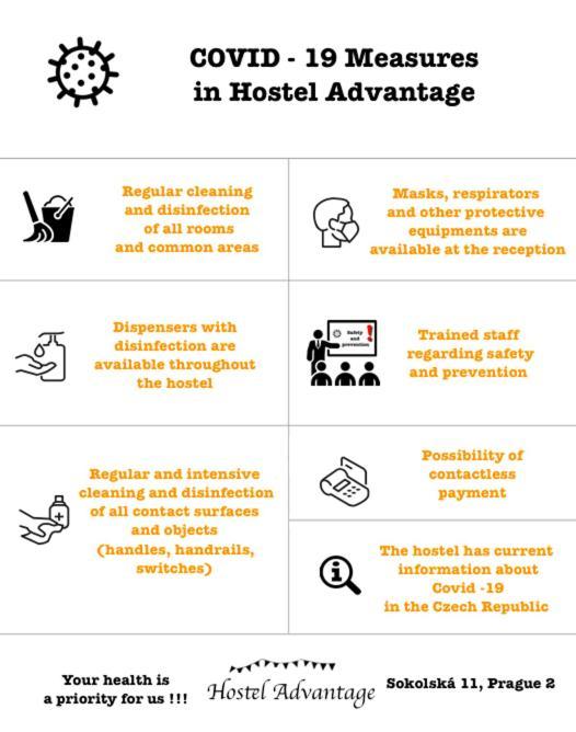 Hostel Advantage Praga Esterno foto