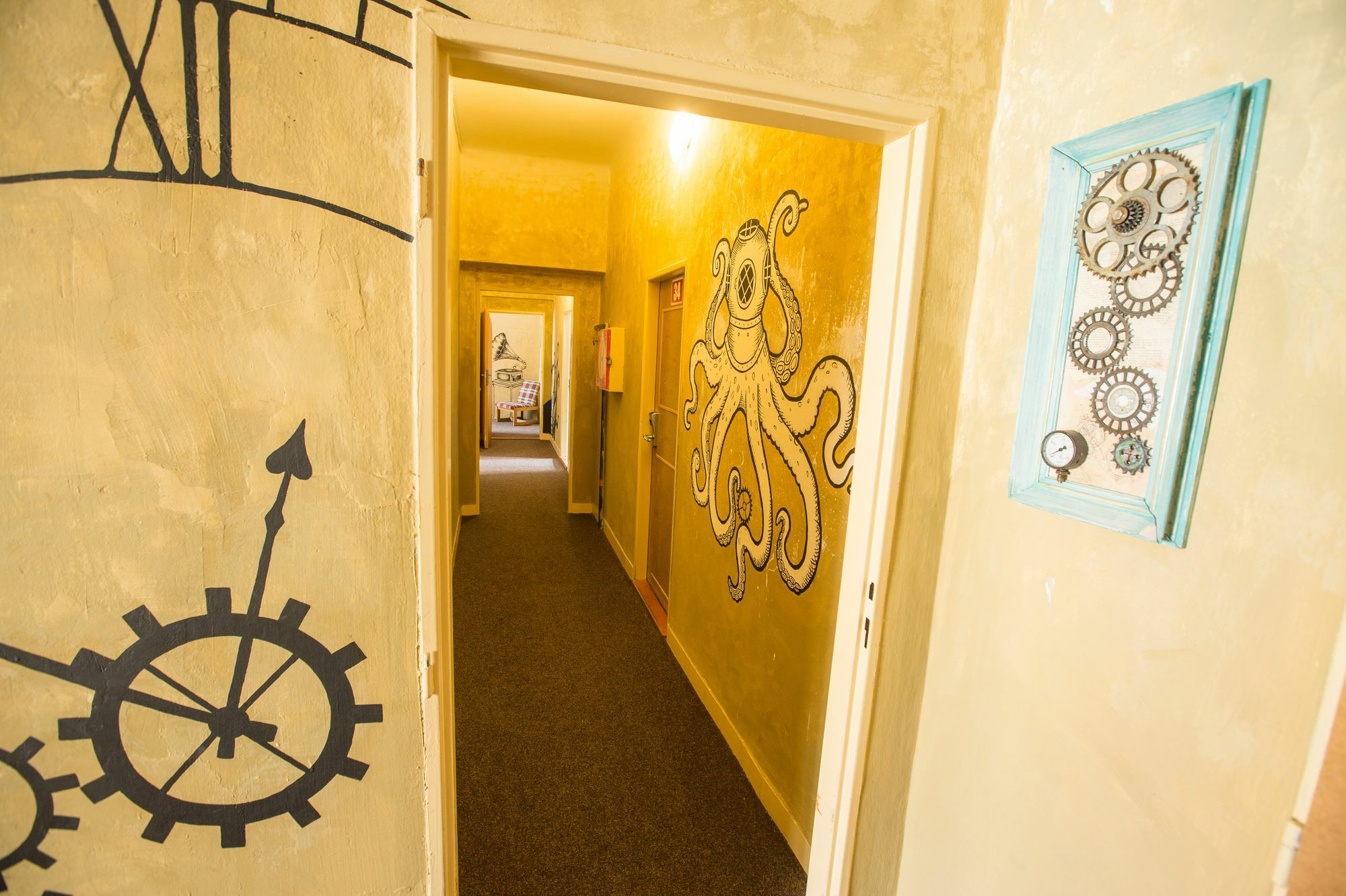 Hostel Advantage Praga Esterno foto